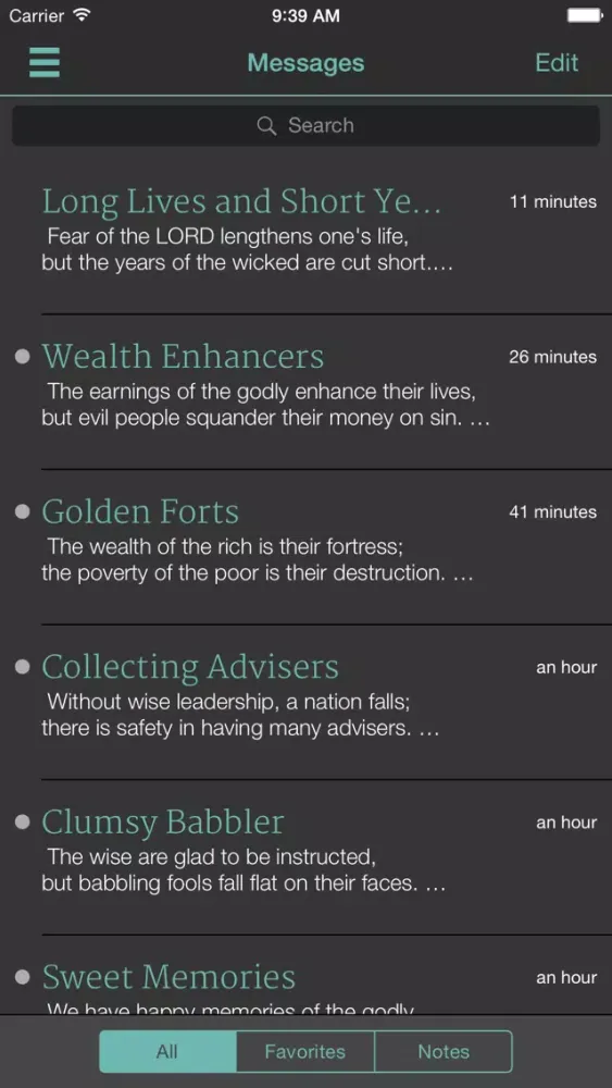 Скриншоты Legacy Life App