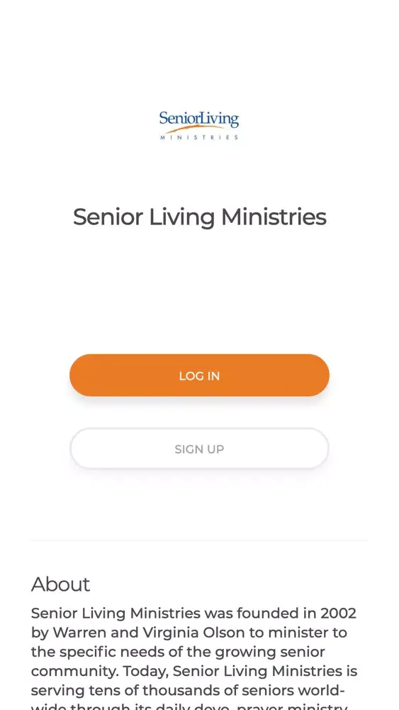 Senior Living Ministries Screenshots