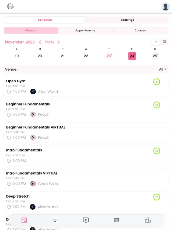 Haus of Pole iPad  Screenshots