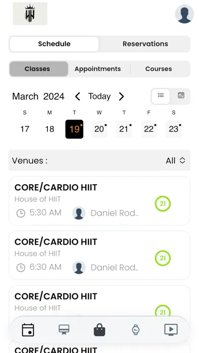 HouseofHIIT Screenshots