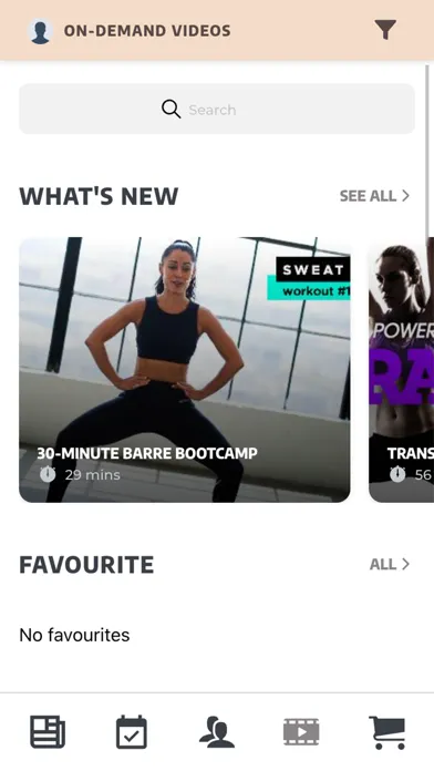 The Barre Fitness Studio Ekran Görüntüleri