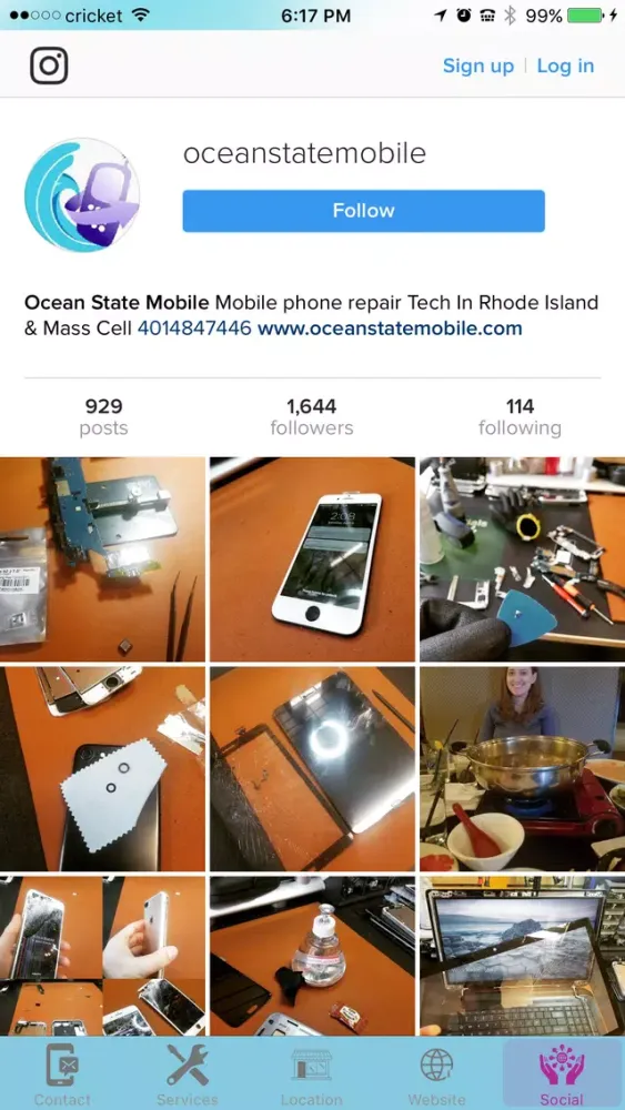 Ocean State Mobile स्क्रीनशॉट