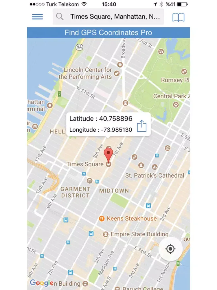 Ulu GPS Pro iPad  Ekran Görüntüleri