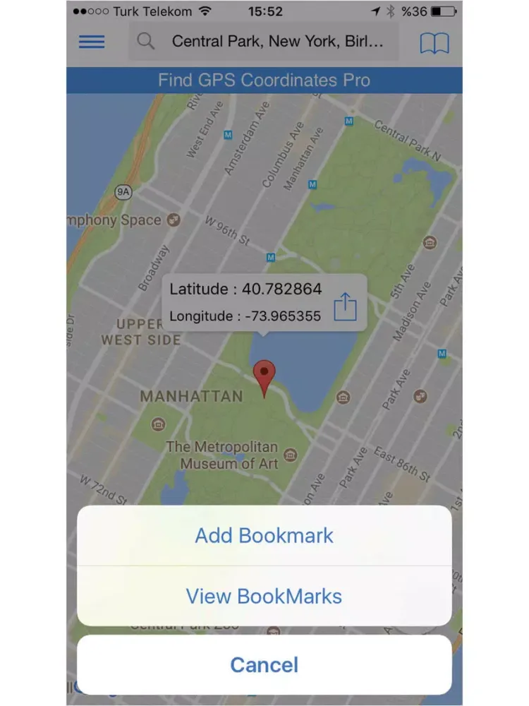 Ulu GPS Pro iPad  Ekran Görüntüleri