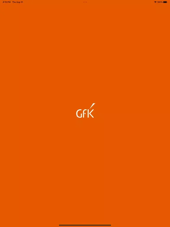 Capturas de tela do Whistleblowing@GfK App iPad 