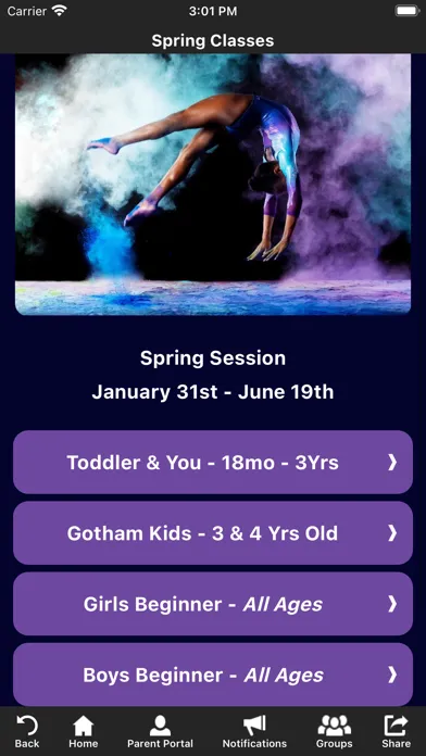 Gotham Gymnastics Screenshots