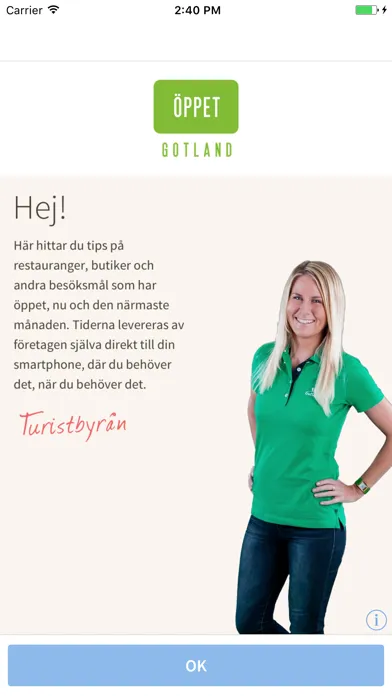 Öppet Gotland应用截图