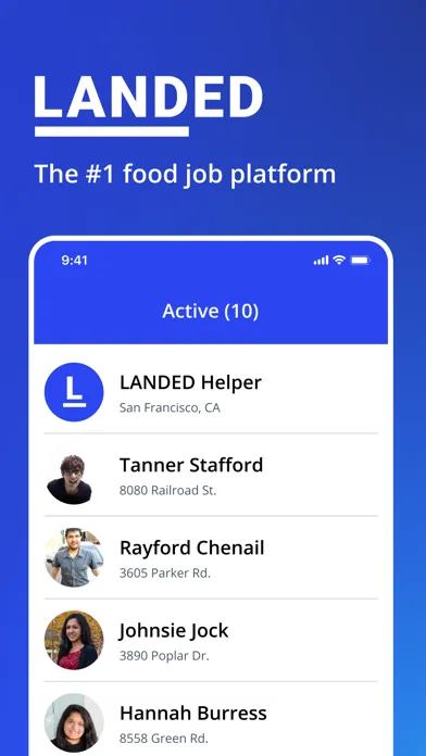 LANDED Employer سکرین شاٹس