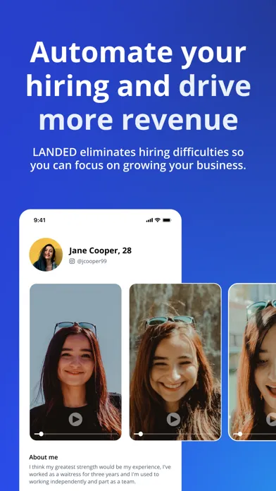 LANDED Employer سکرین شاٹس