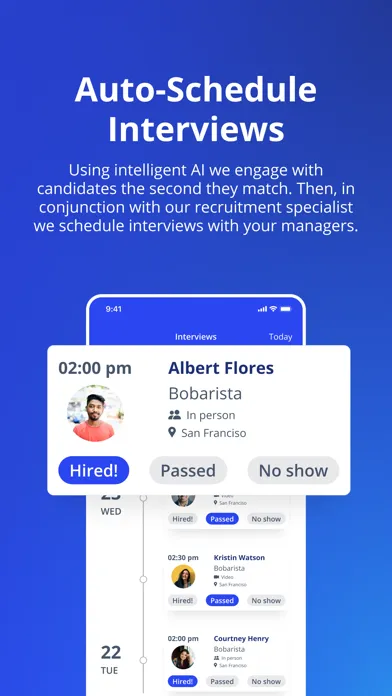 LANDED Employer سکرین شاٹس
