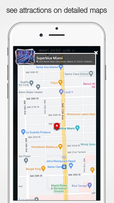 Capturas de tela do Miami Travel Guide & Planner