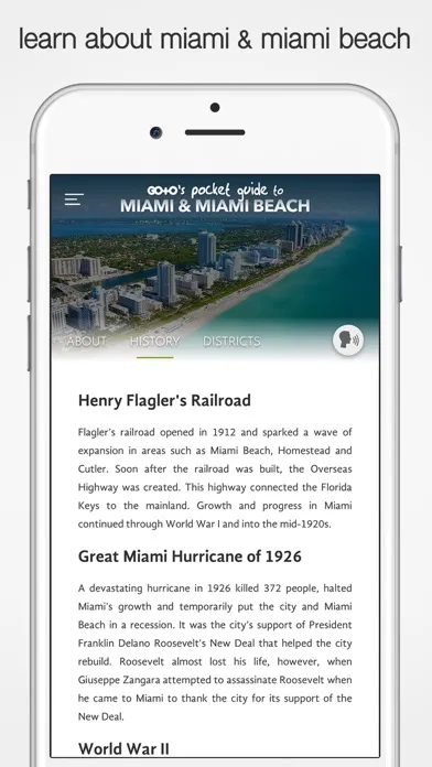 Capturas de pantalla de Miami Travel Guide & Planner