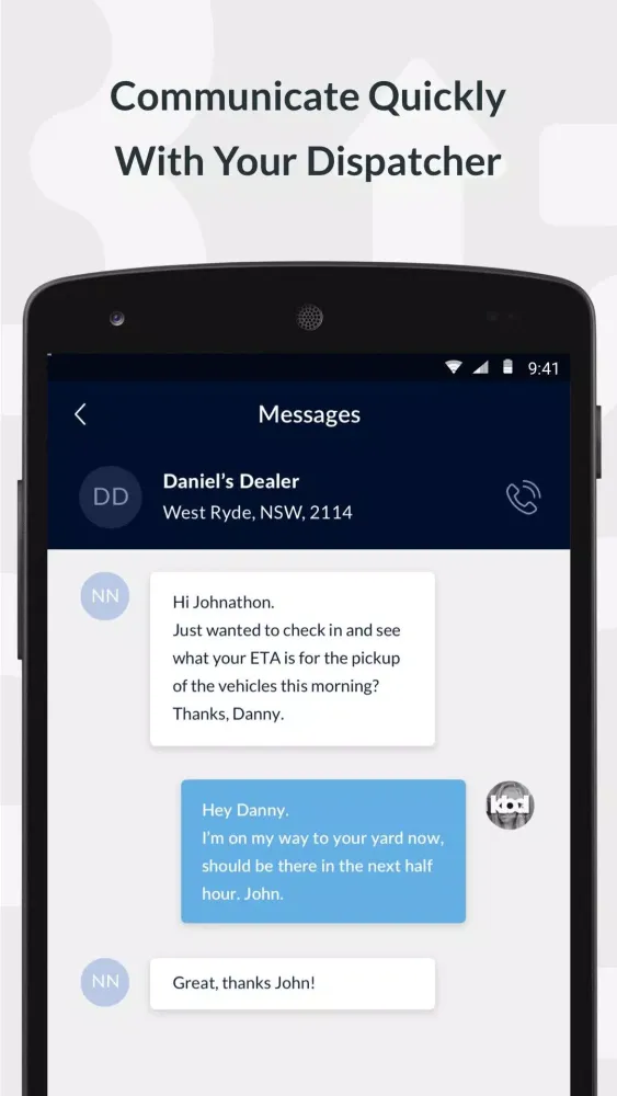 Blink Driver Screenshots