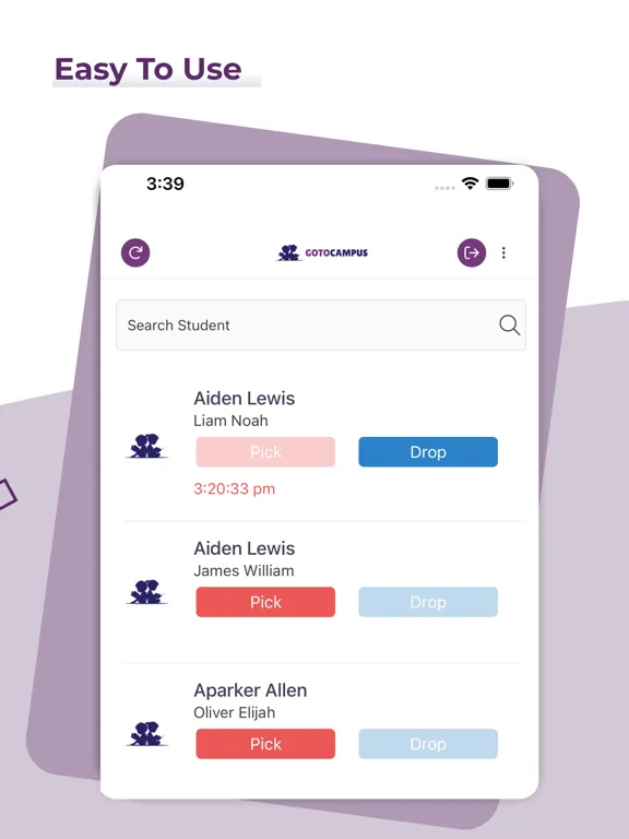 صور GoToCampus - Time Clock Kiosk iPad 