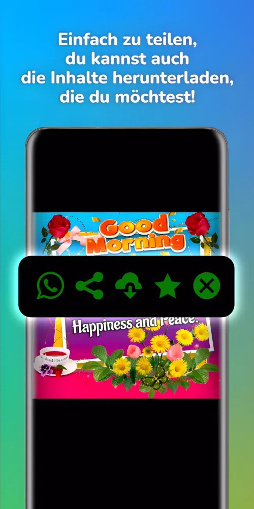 Guten Morgen Nachmittag Nacht Screenshots