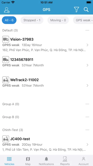 ภาพหน้าจอของ Fast Track GPS