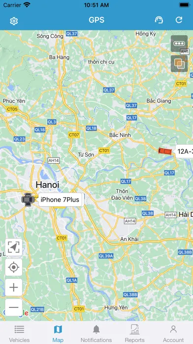 ภาพหน้าจอของ Fast Track GPS