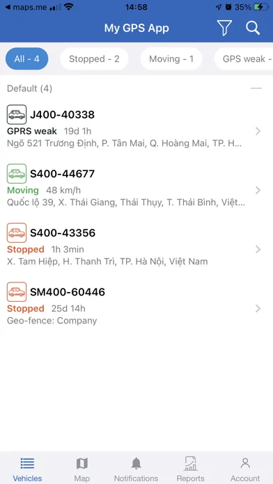 Resoz GPS 스크린샷