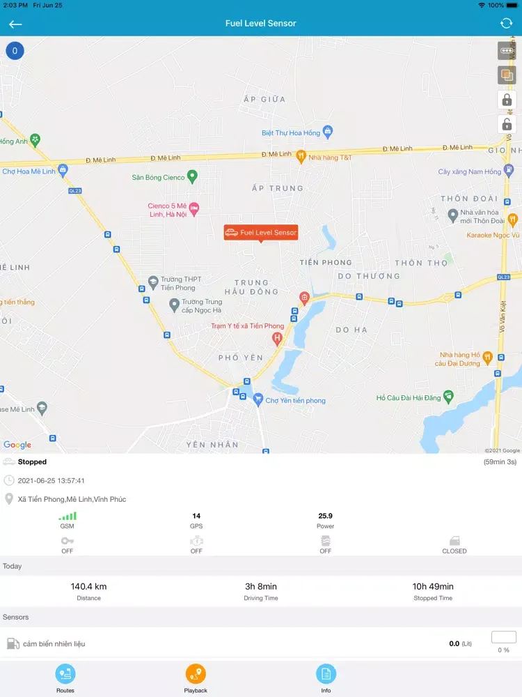 تصاویر Trang Anh GPS iPad 