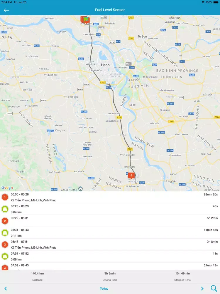 تصاویر Trang Anh GPS iPad 