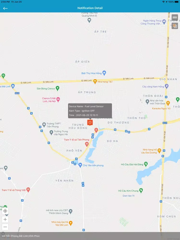 تصاویر Trang Anh GPS iPad 