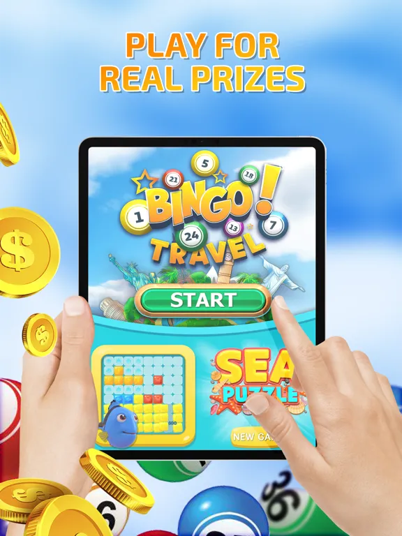 Bingo Travel: Game of skills iPad  スクリーンショット