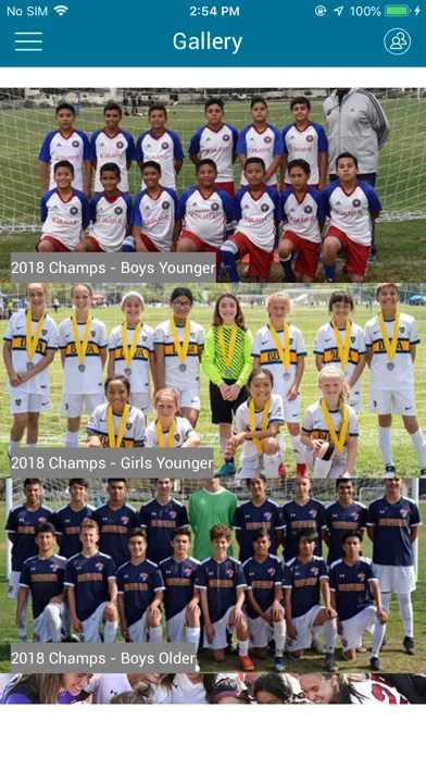 Tangkapan skrin CSL Coast Soccer League