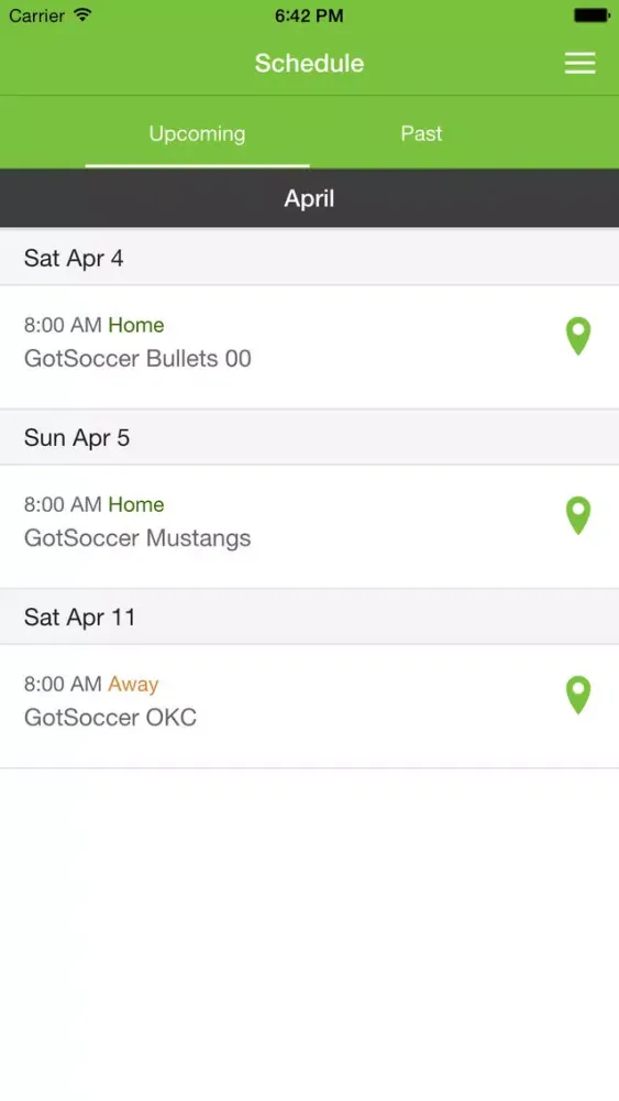 GotSoccer Players স্ক্রিনশট