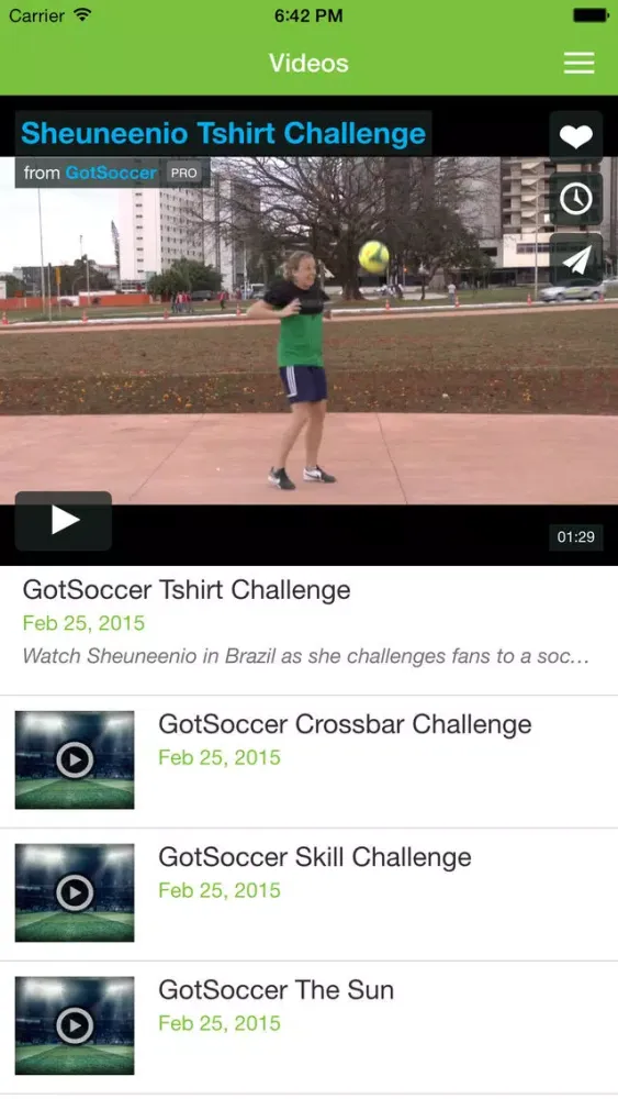 GotSoccer Players স্ক্রিনশট