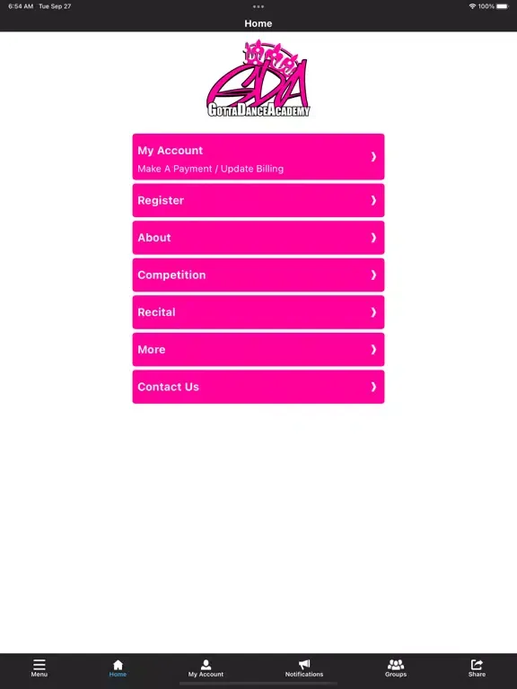 Gotta Dance Academy iPad  স্ক্রিনশট