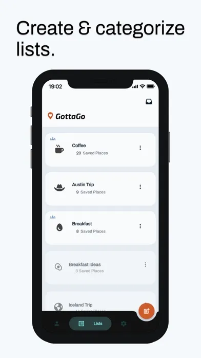 Find & Save Places | GottaGo Screenshots