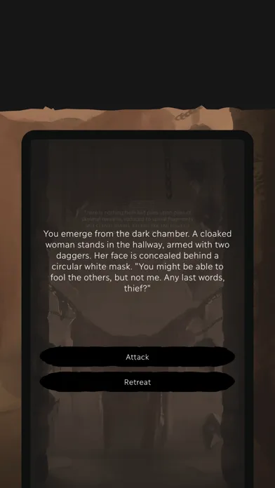 Eldrum: Untold - Text RPG 스크린샷