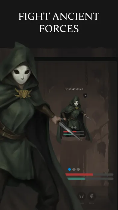 Eldrum: Untold - Text RPG 스크린샷