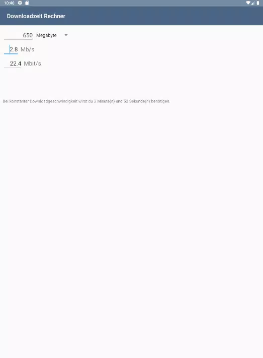 Downloadzeit Rechner Screenshots4