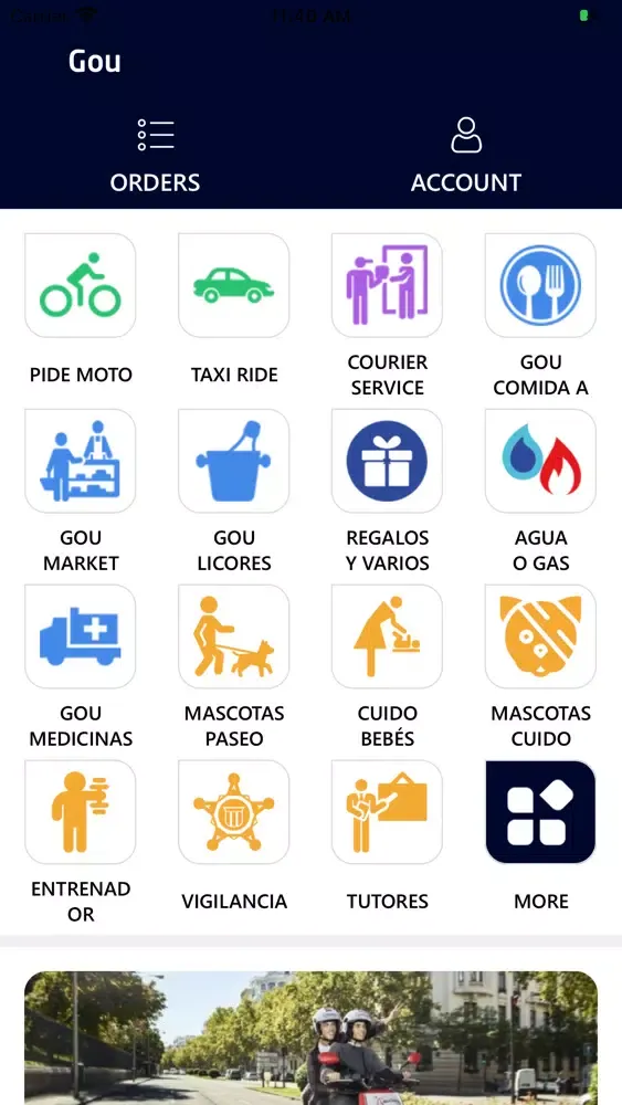 Capturas de pantalla de GOU ECUADOR APP