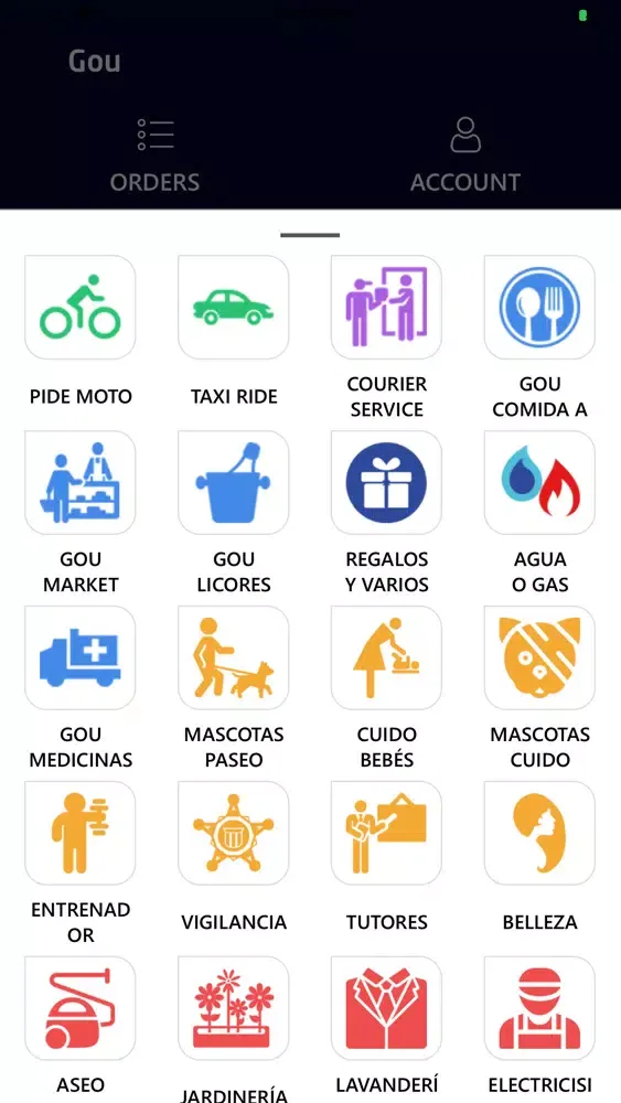Capturas de pantalla de GOU ECUADOR APP