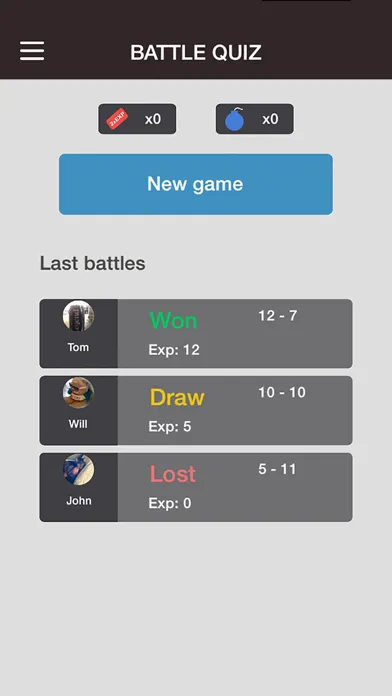 Battle Quiz - Play with your friends, new social game! Screenshots