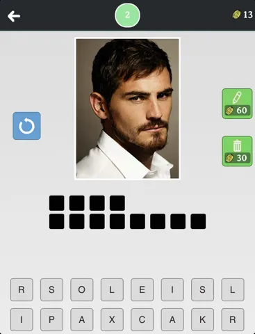 Football, guess the foot players, pics quiz iPad  سکرین شاٹس