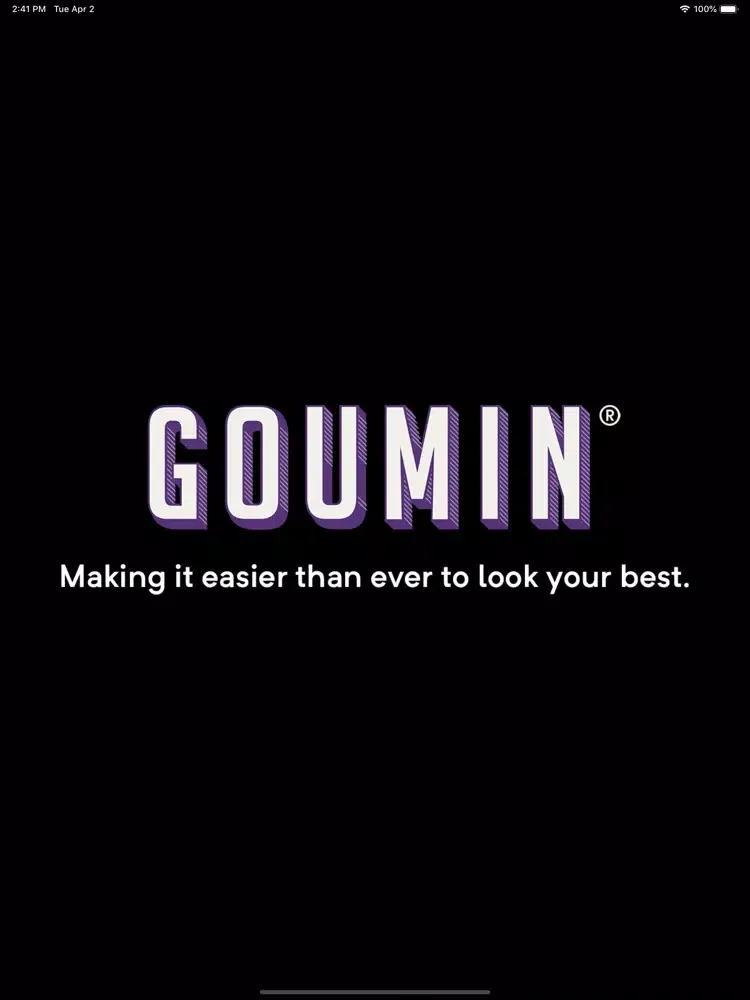 تصاویر Goumin - Hair Servicing App iPad 