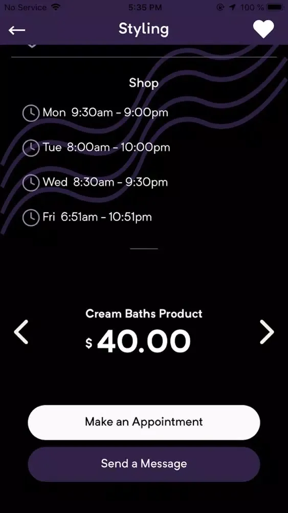 تصاویر Goumin - Hair Servicing App