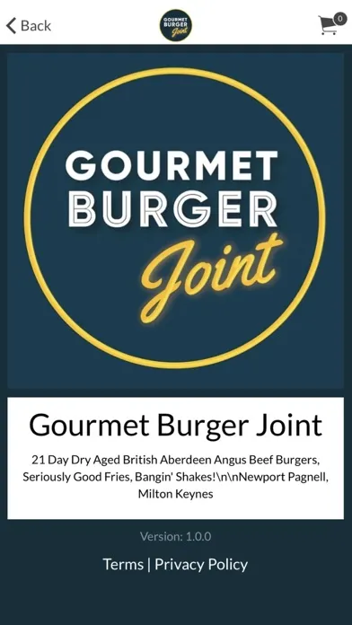 Gourmet Burger Joint應用截圖