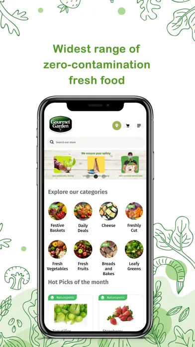 Screenshot di Gourmet Garden India