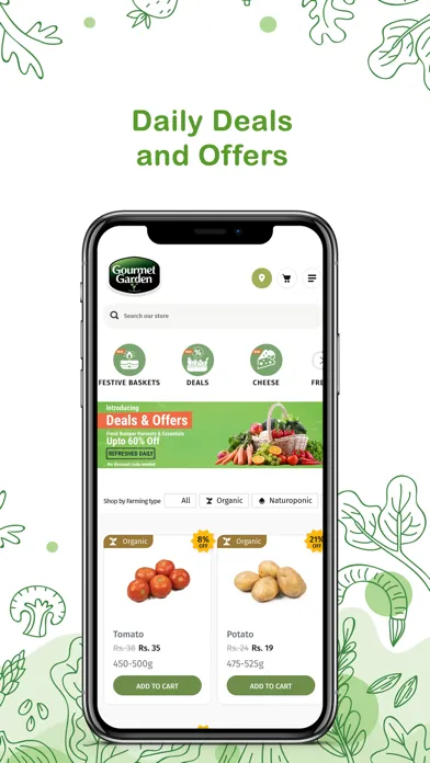 Screenshot di Gourmet Garden India