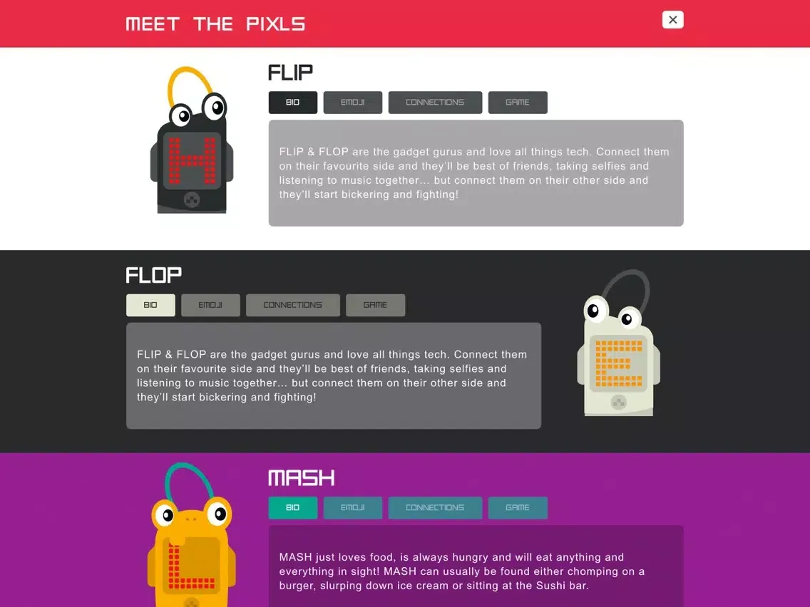 ภาพหน้าจอของ PiXL Creator iPad 