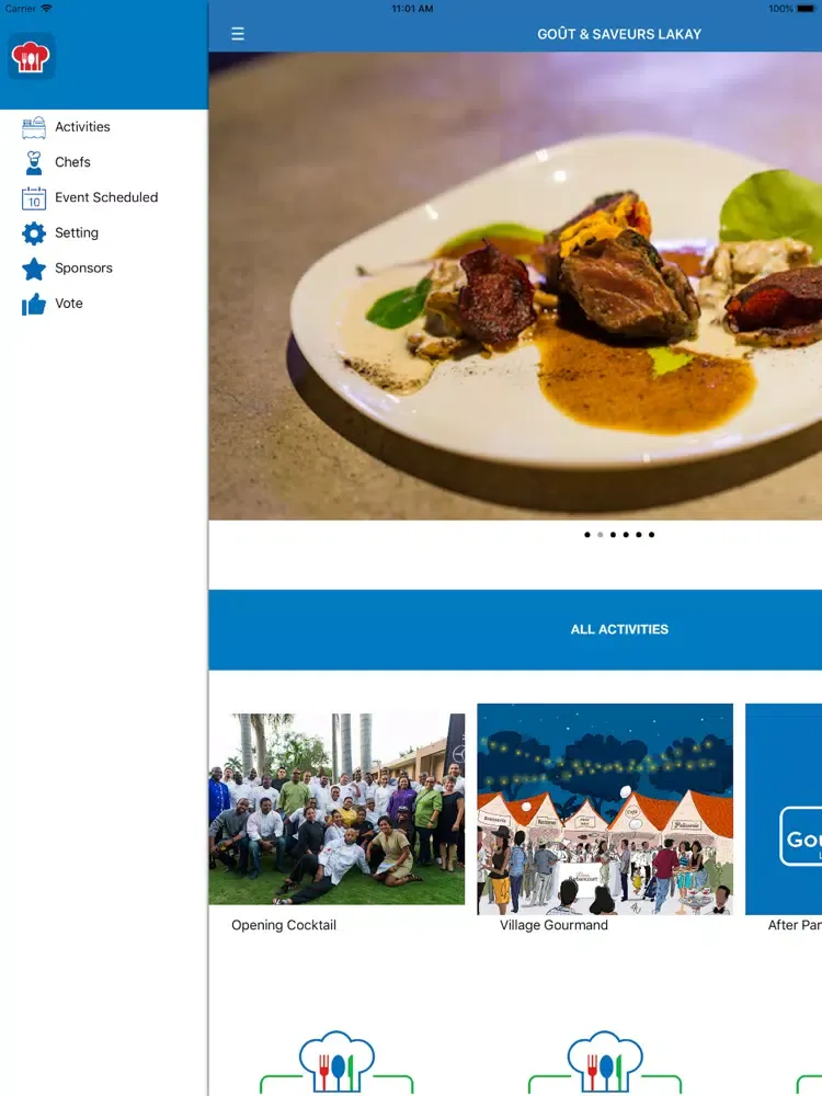 Goût et Saveurs Lakay iPad  Screenshots