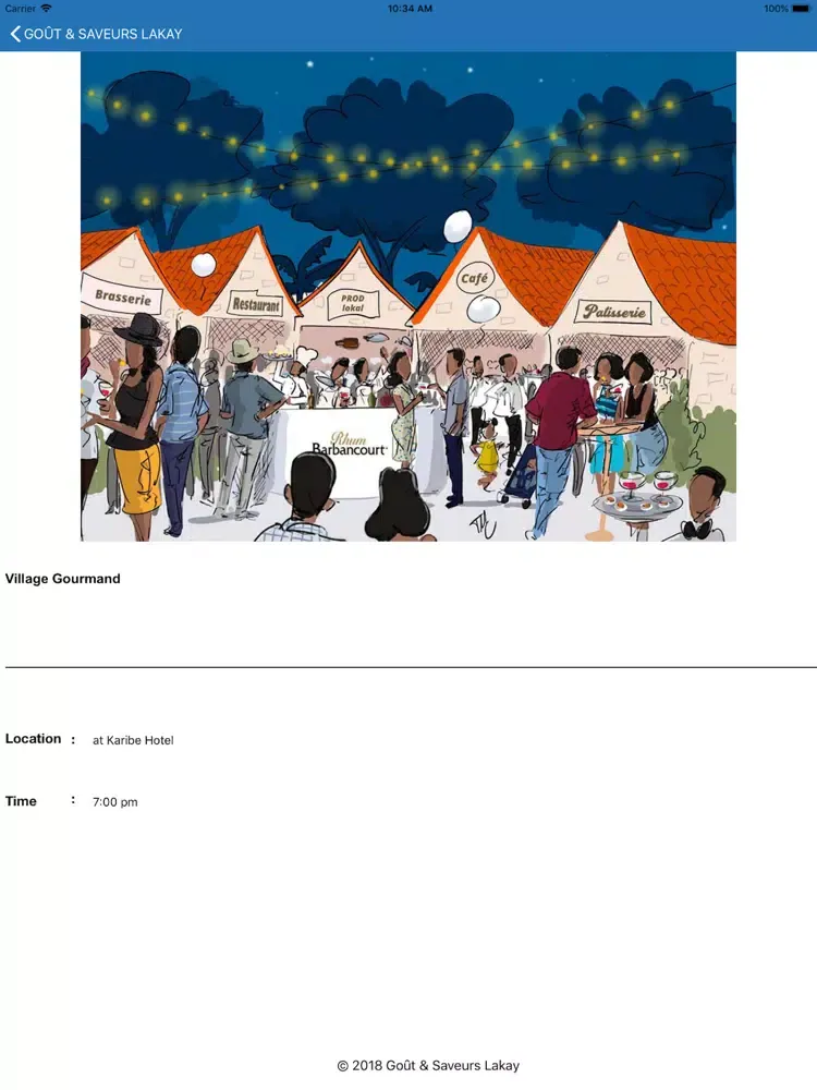 Goût et Saveurs Lakay iPad  Screenshots