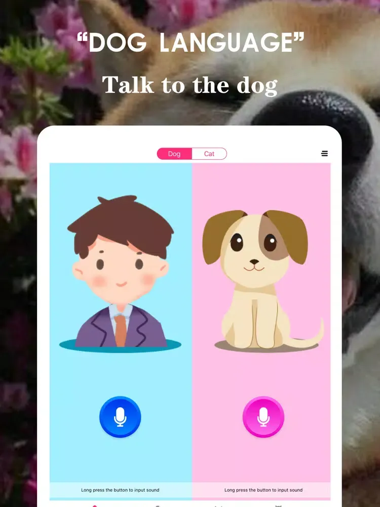 Human cat dog communicator iPad  স্ক্রিনশট