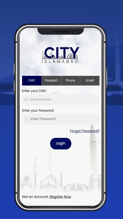 Ảnh chụp màn hình của City Islamabad