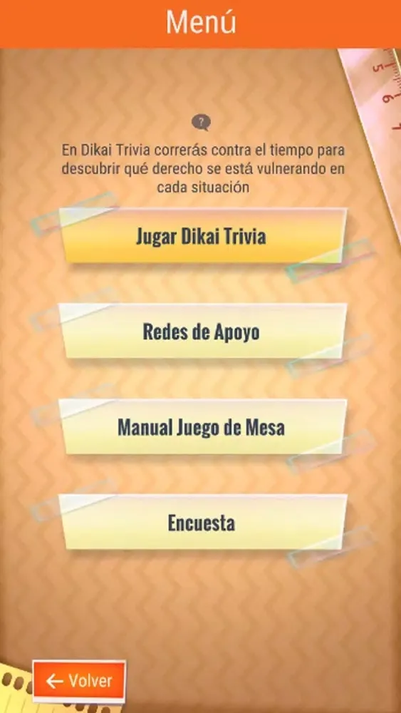 Capturas de tela do Dikai