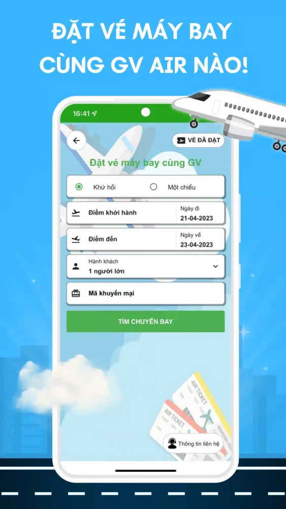 Ảnh chụp màn hình của GV: App đặt xe hơi taxi, xe ôm